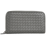 Bottega Veneta Intrecciato Long Wallet, front view